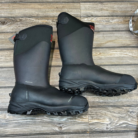 Sports Afield Men\'s 10 Premium Zone Insulated Boots Black NIB Waterproof 1200g